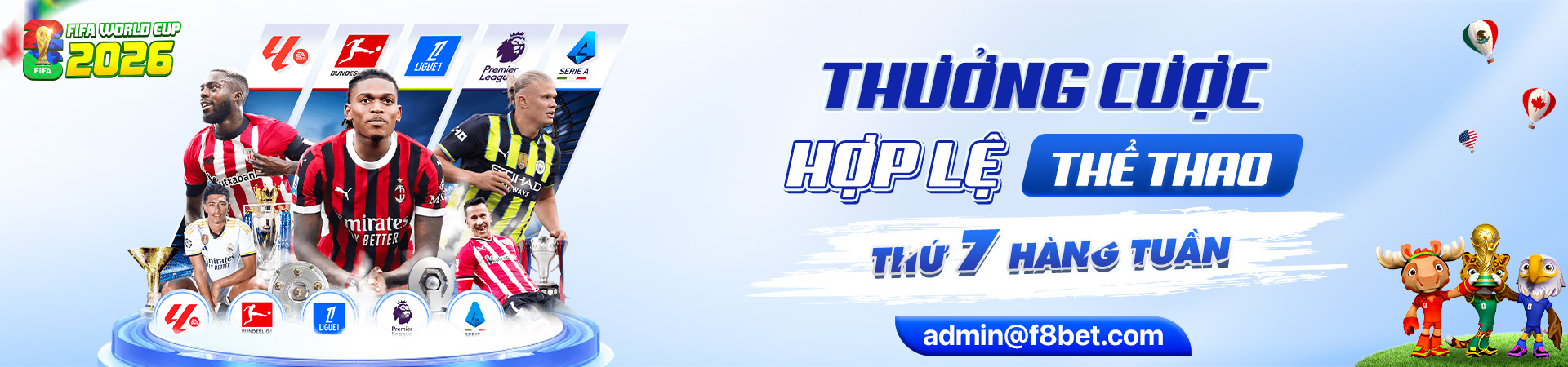 thưởng cược hợp lệ thể thao thứ 7 hàng tuần tại f8bet